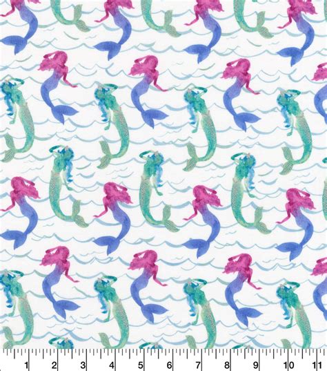 mermaid metalic apparel fabric|mermaid material at joann's fabric.